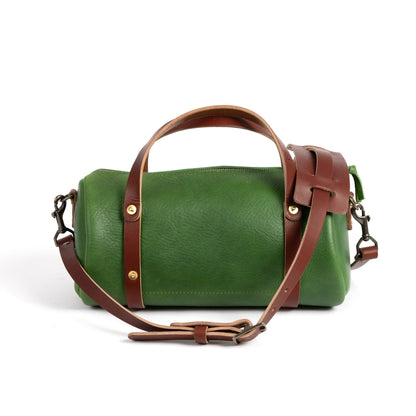 JANE LEATHER CROSSBODY - GRASS GREEN