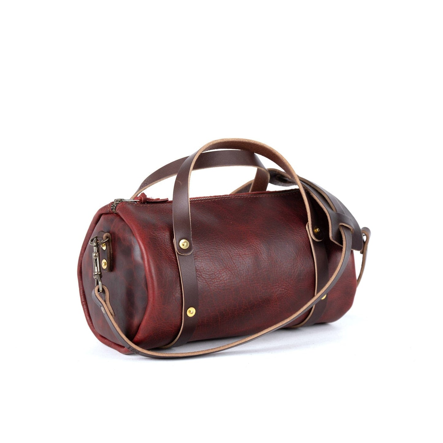 JANE LEATHER CROSSBODY - WINE BISON