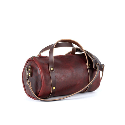 JANE LEATHER CROSSBODY - WINE BISON