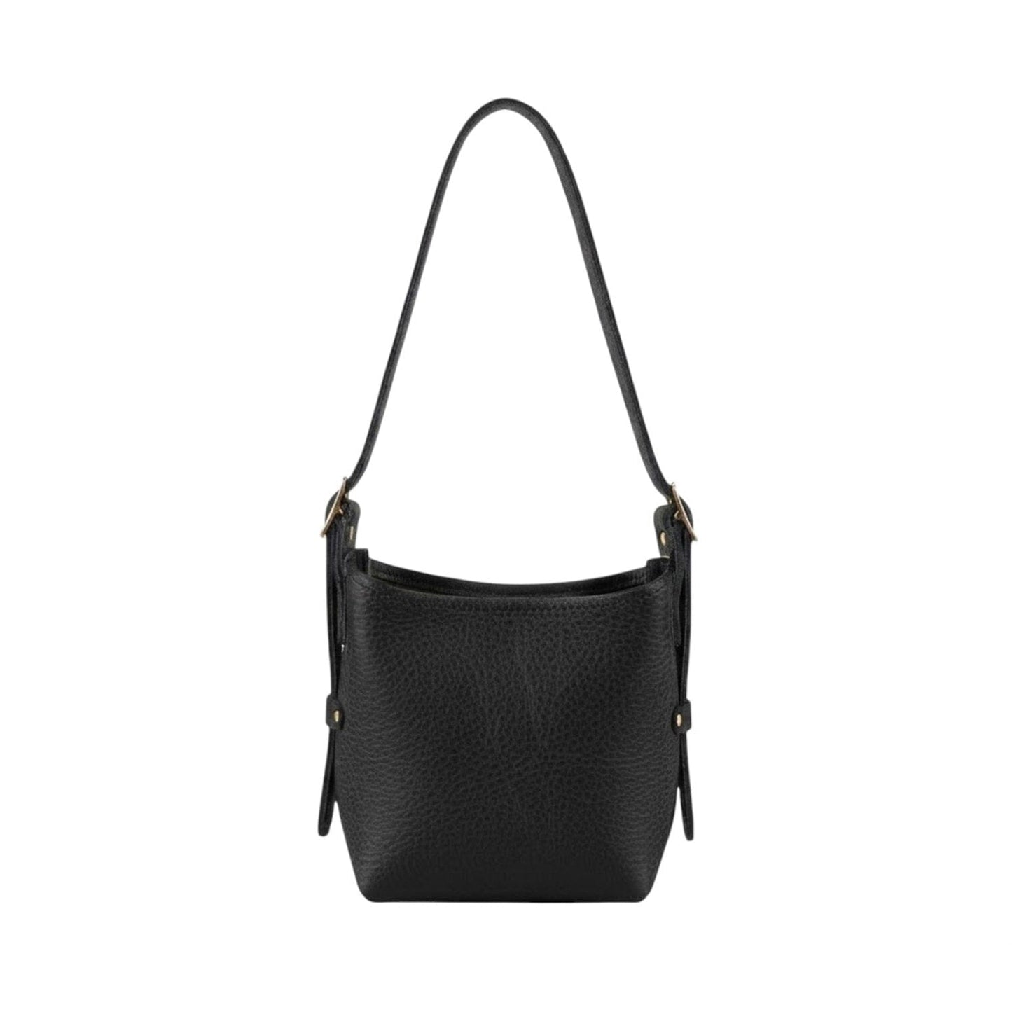 JULIANNE LEATHER HOBO BAG - MINI