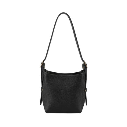 JULIANNE LEATHER HOBO BAG - MINI
