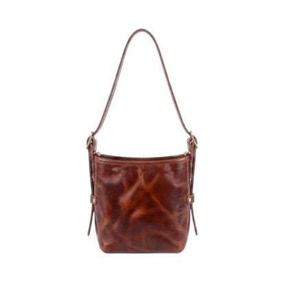 JULIANNE LEATHER HOBO BAG - MINI