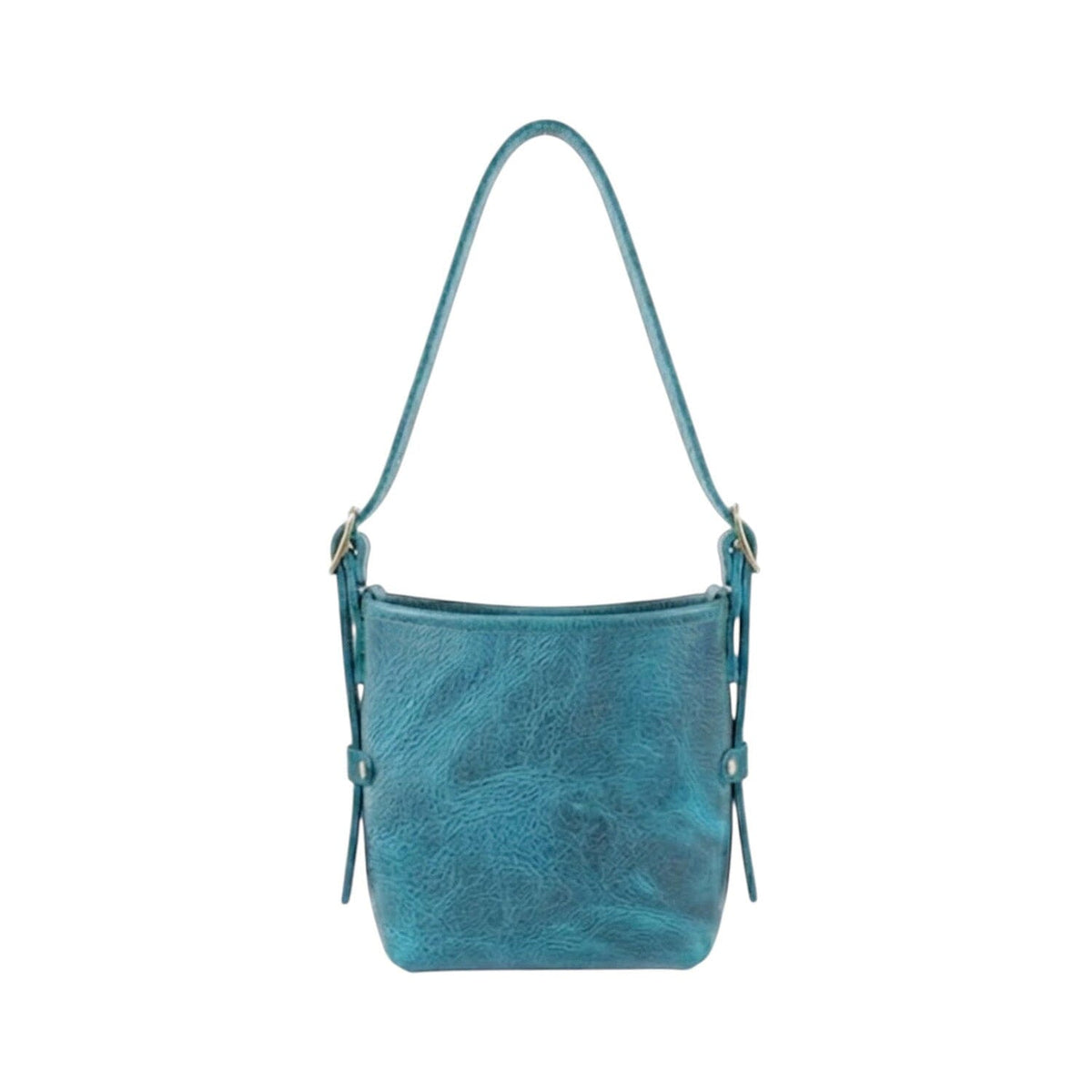 JULIANNE LEATHER HOBO BAG - MINI
