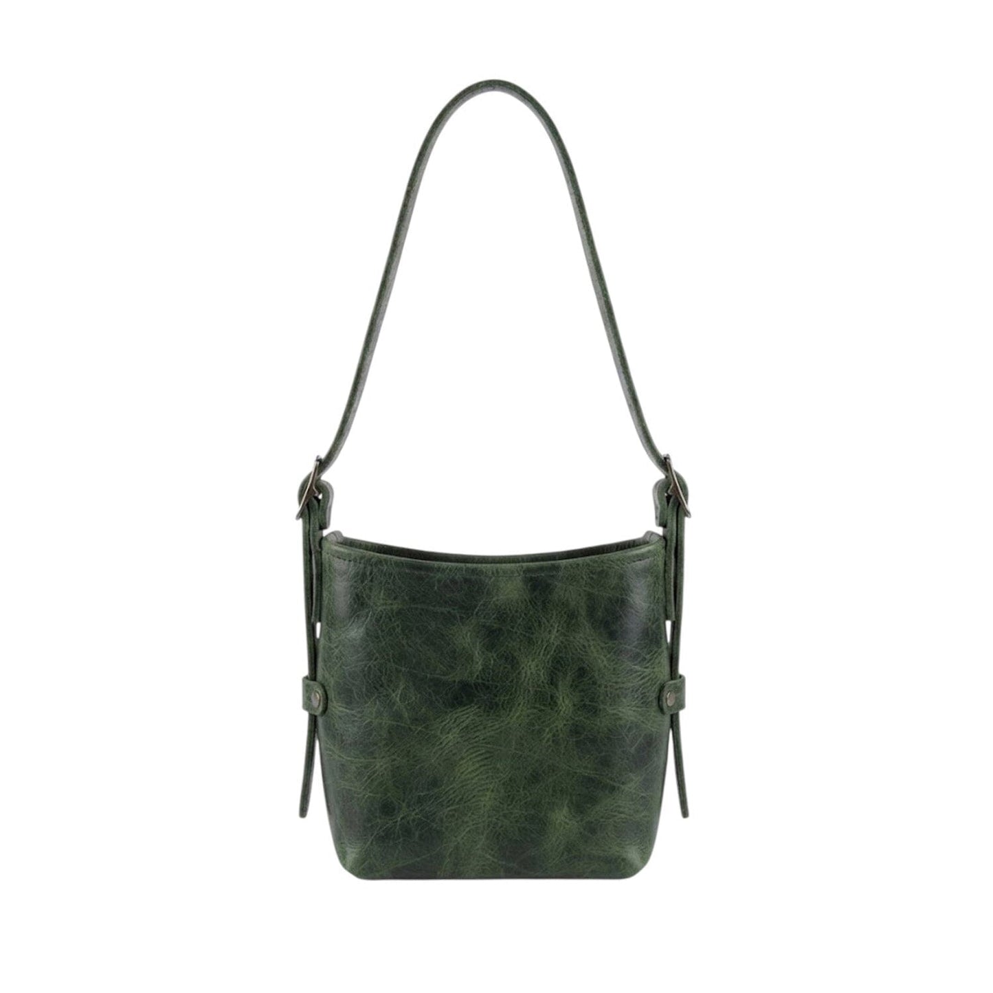 JULIANNE LEATHER HOBO BAG - MINI