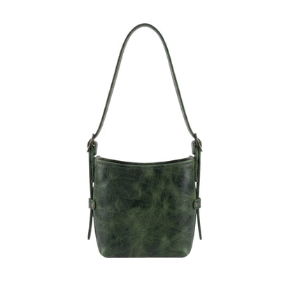 JULIANNE LEATHER HOBO BAG - MINI