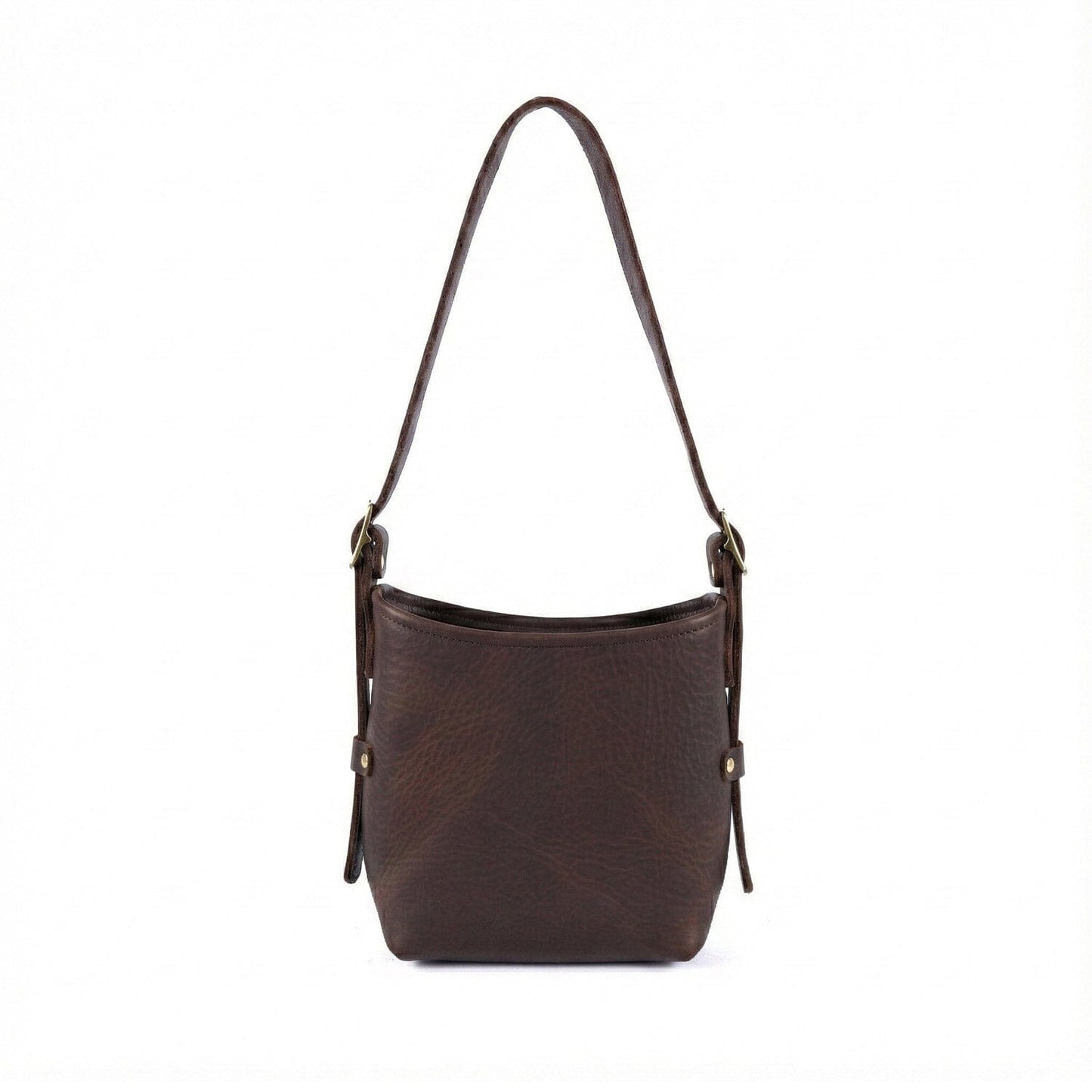 JULIANNE LEATHER HOBO BAG - MINI