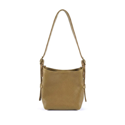 JULIANNE LEATHER HOBO BAG - MINI