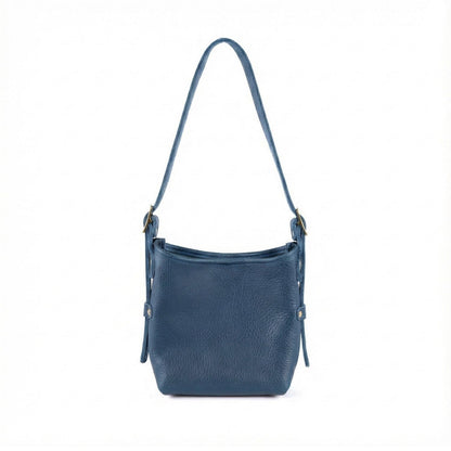 JULIANNE LEATHER HOBO BAG - MINI