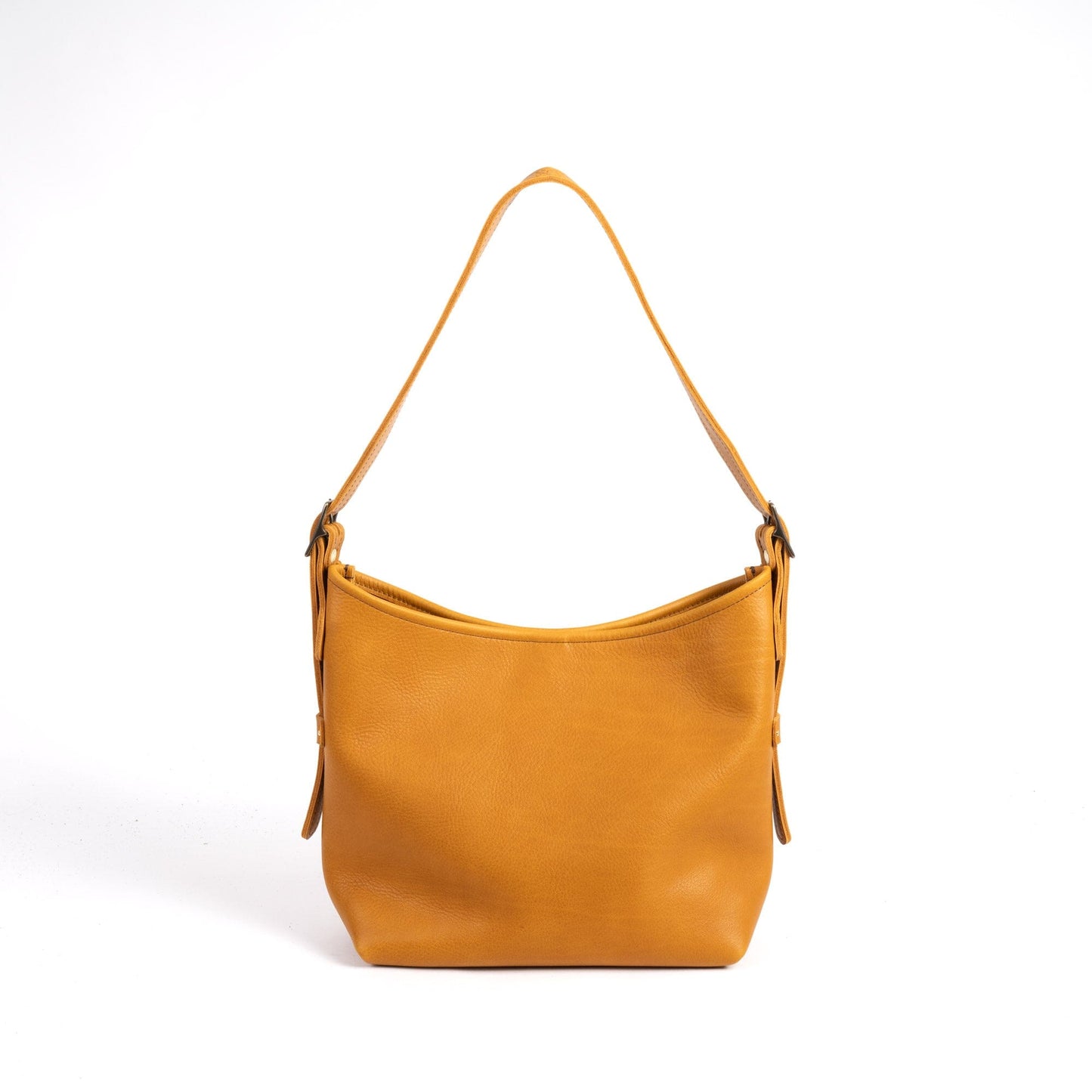 JULIANNE LEATHER HOBO BAG - SMALL