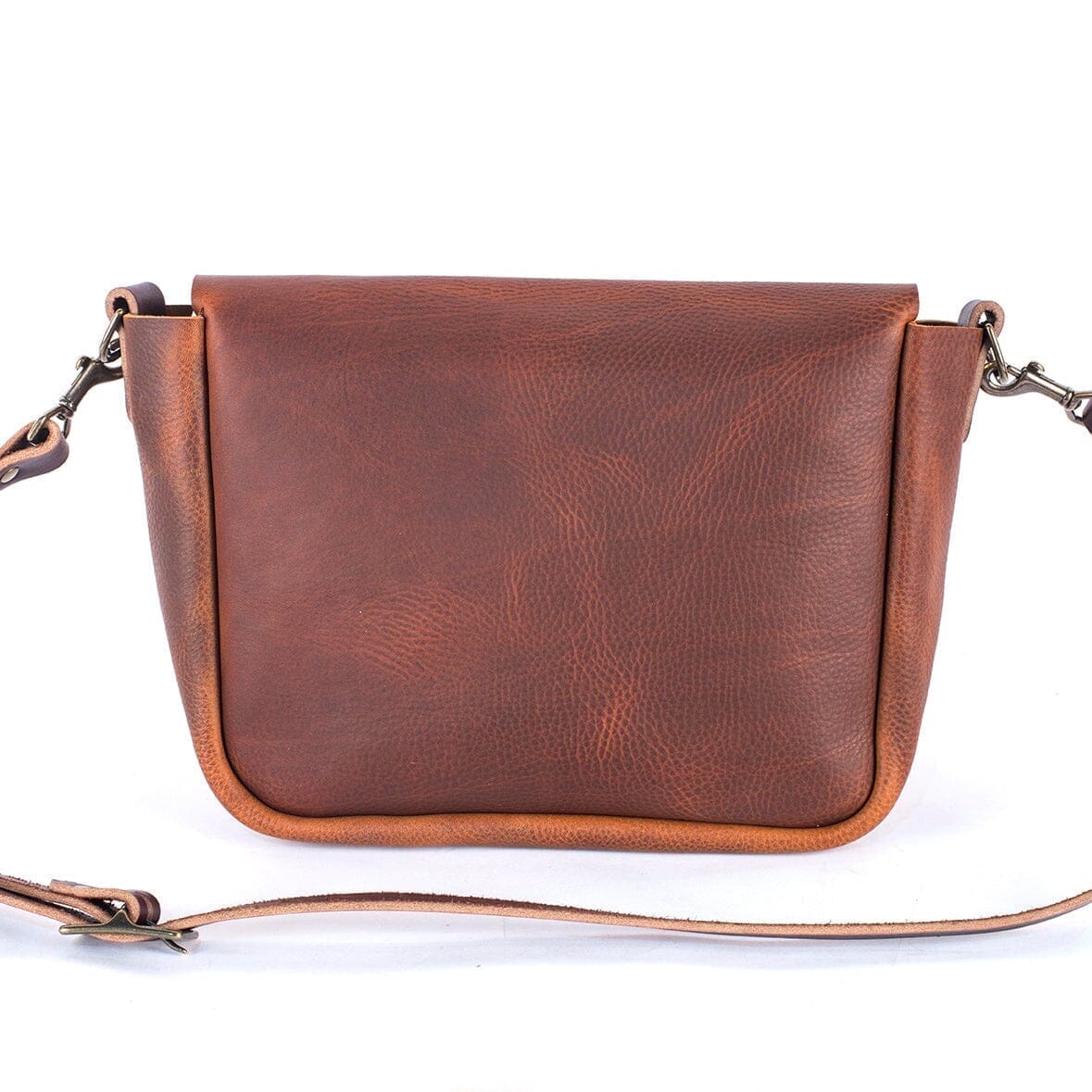 KINDLE LEATHER SATCHEL - OLIVE