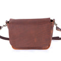 KINDLE LEATHER SATCHEL - GRASS GREEN
