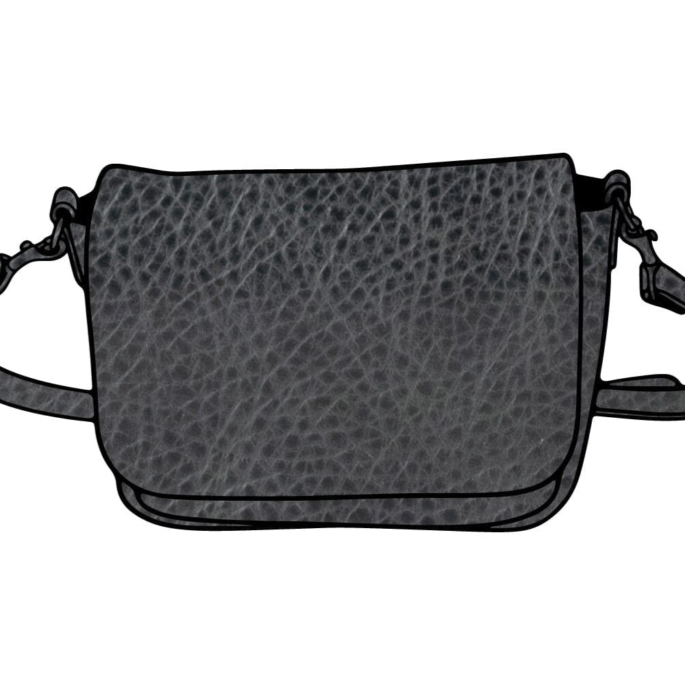 KINDLE LEATHER SATCHEL - RAVEN