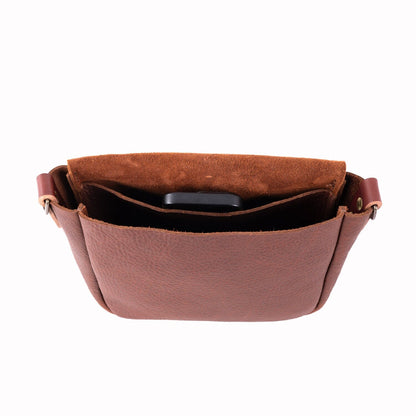 KINDLE LEATHER SATCHEL - SMALL
