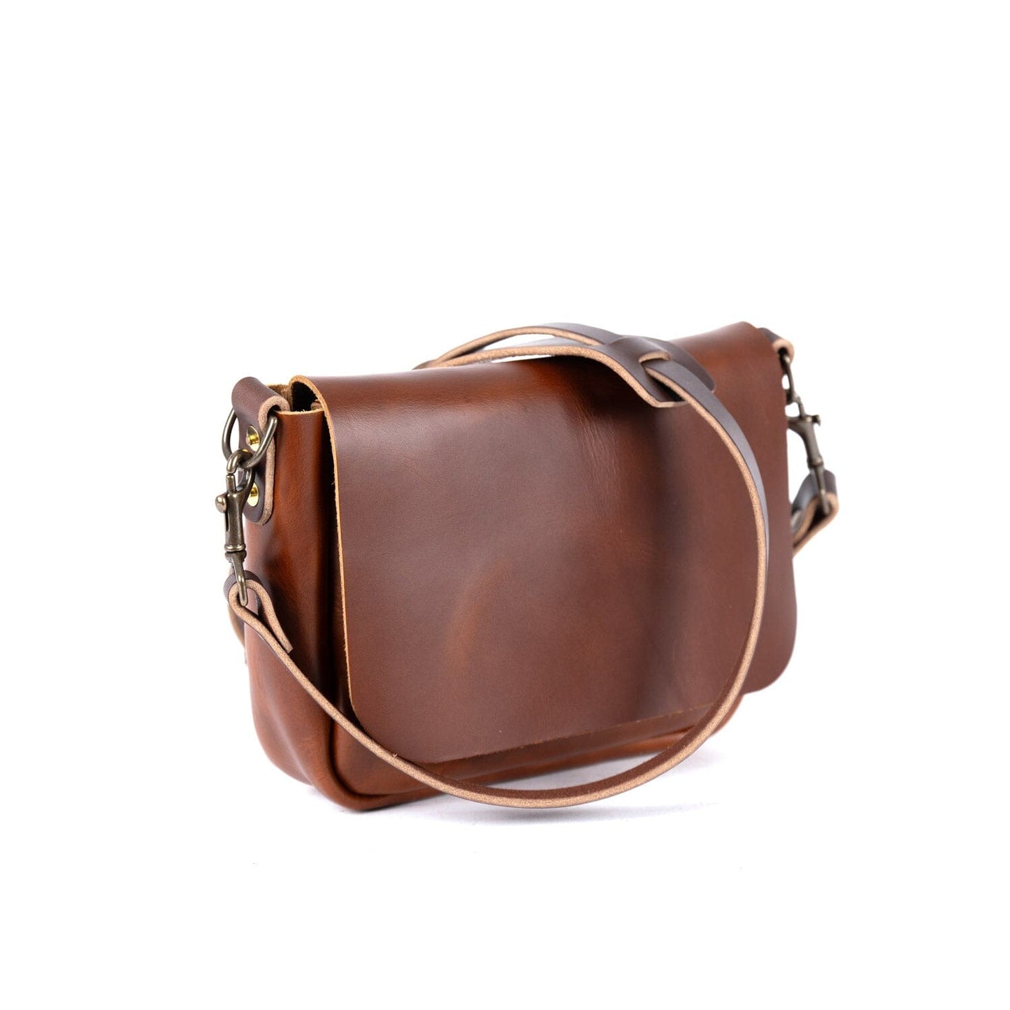 KINDLE LEATHER SATCHEL - SMALL