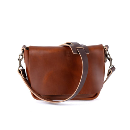 KINDLE LEATHER SATCHEL - SMALL