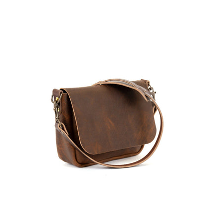 KINDLE LEATHER SATCHEL - SMALL