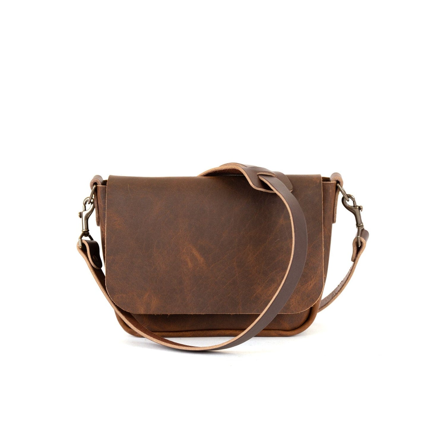 KINDLE LEATHER SATCHEL - SMALL