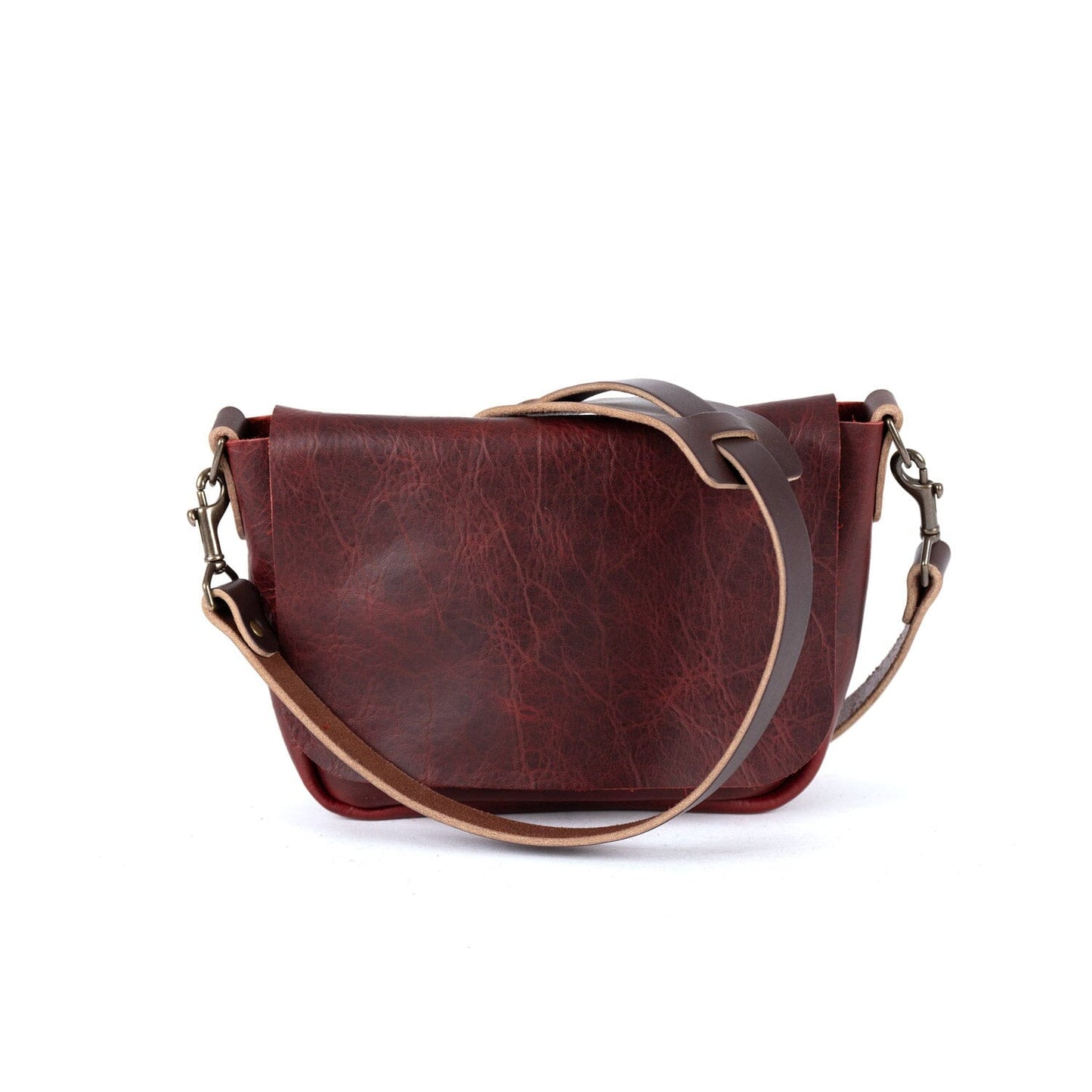 KINDLE LEATHER SATCHEL - SMALL