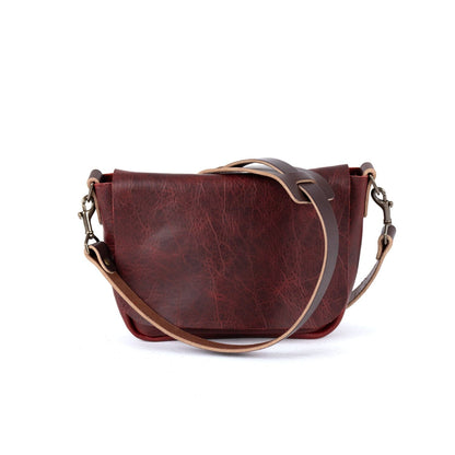 KINDLE LEATHER SATCHEL - SMALL