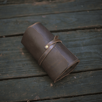LEATHER TOOL ROLL / PIPE ROLL