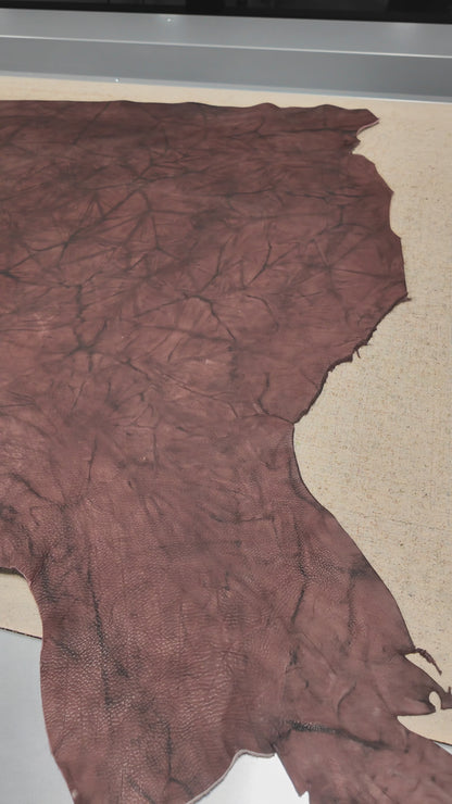 Brown Cracked Leather