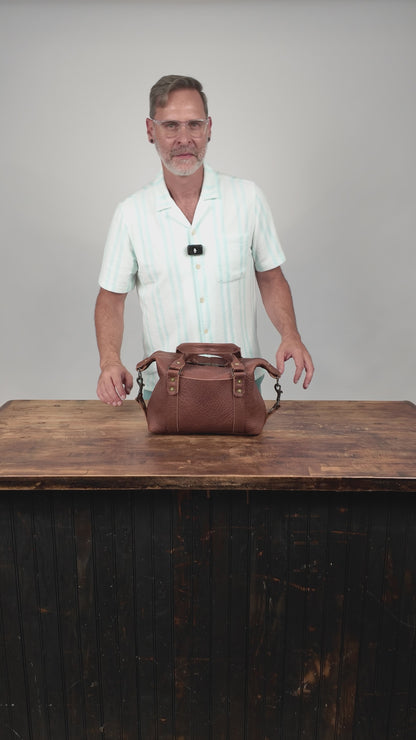 ELEANOR LEATHER HANDBAG - SMALL