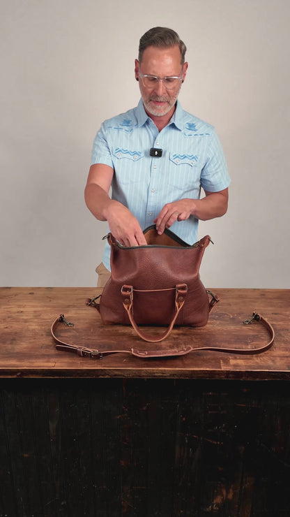 ELEANOR LEATHER HANDBAG