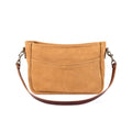 RENNIE LEATHER SHOULDER BAG - LARGE - DESERT SUEDE