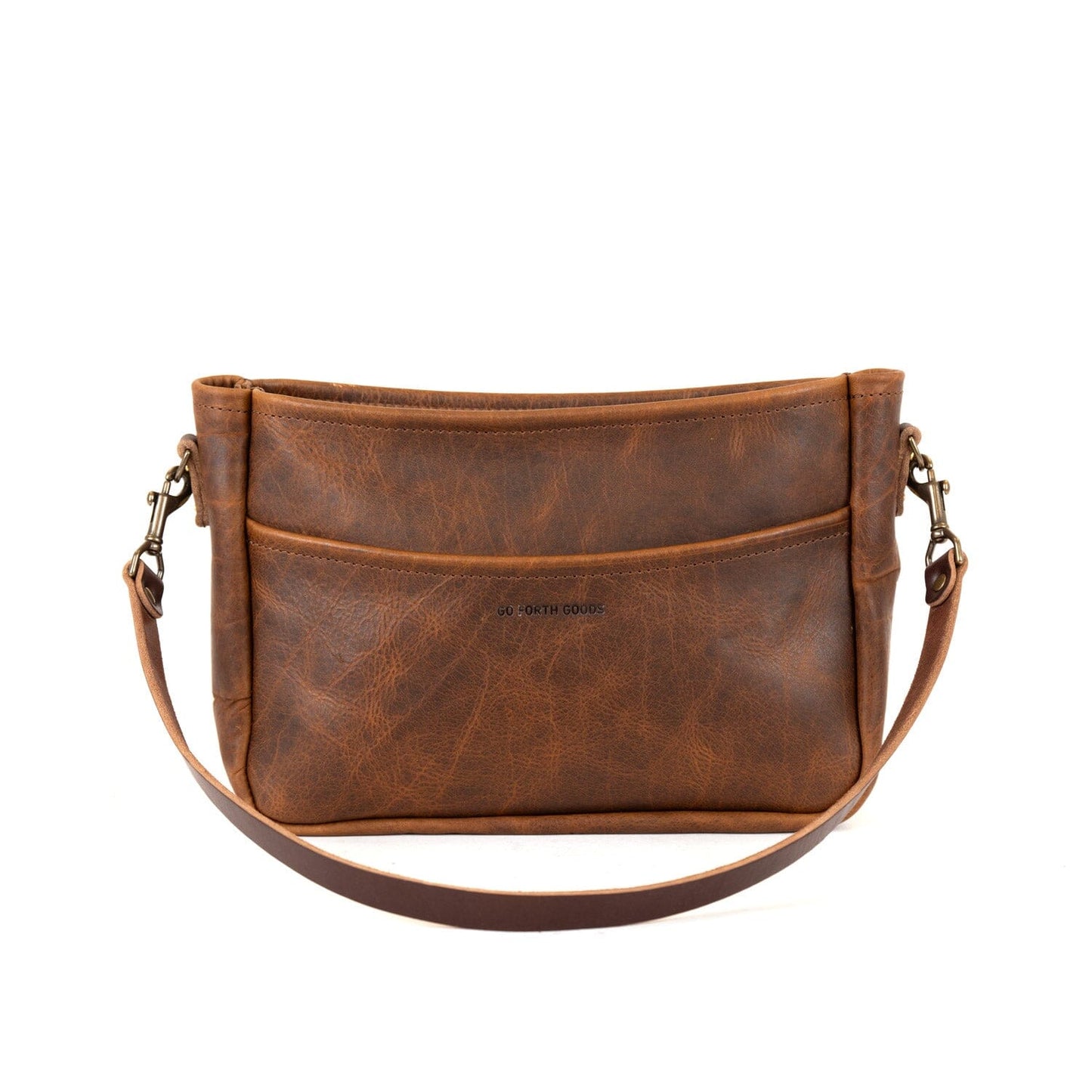 RENNIE LEATHER SHOULDER BAG - MEDIUM