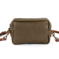 SARAH LEATHER CROSSBODY - OLIVE
