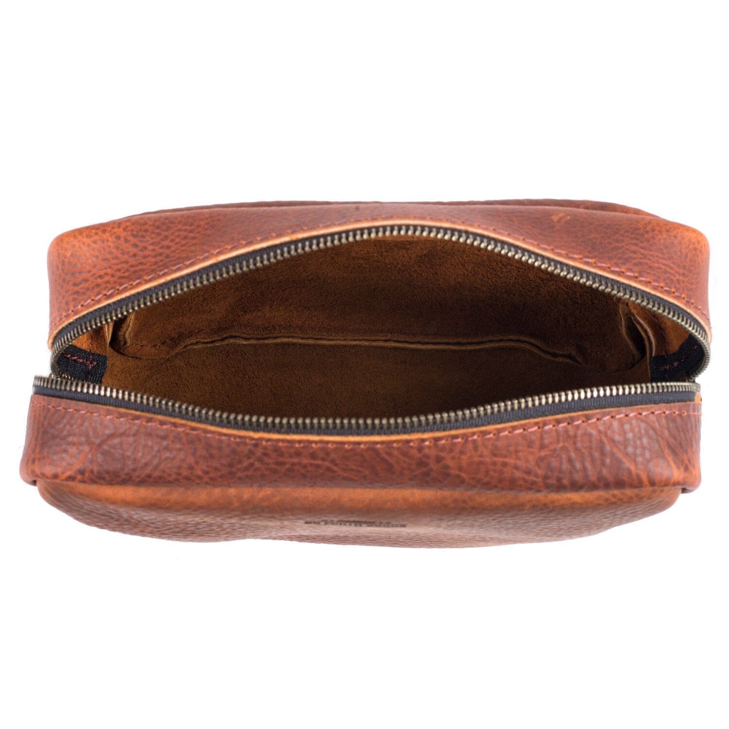 SARAH LEATHER CROSSBODY - SADDLE