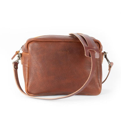 SARAH LEATHER CROSSBODY - MEDIUM - INDIGO BISON