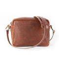 SARAH LEATHER CROSSBODY - LARGE - INDIGO BISON