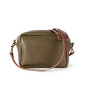 SARAH LEATHER CROSSBODY - MEDIUM - OLIVE