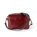 SARAH LEATHER CROSSBODY - MEDIUM - OXBLOOD