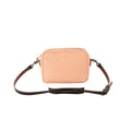 SARAH LEATHER CROSSBODY - MEDIUM - PEACH FUZZ