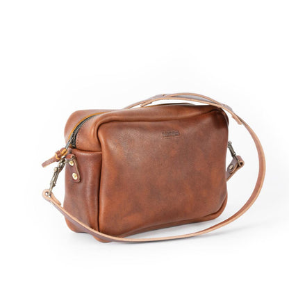 SARAH LEATHER CROSSBODY - MEDIUM - GRASS GREEN