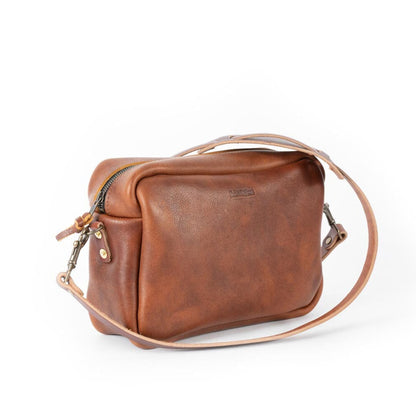 SARAH LEATHER CROSSBODY - MEDIUM - INDIGO BISON