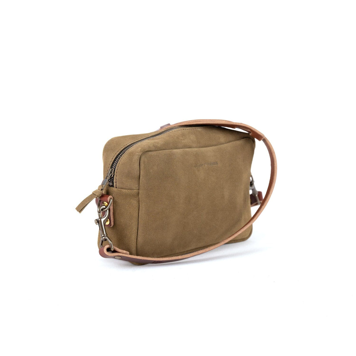 SARAH LEATHER CROSSBODY - PISTACHIO SUEDE