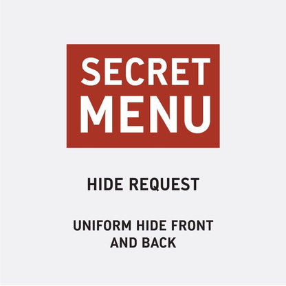 HIDE REQUEST - UNIFORM HIDE