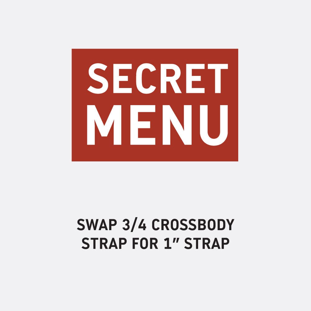 SWITCH 3/4" FOR 1" CROSSBODY STRAP