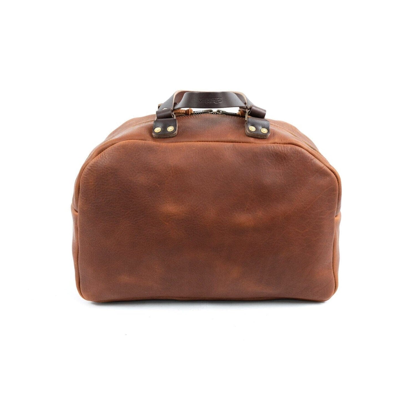 HOFFMAN LEATHER WEEKENDER DUFFLE BAG