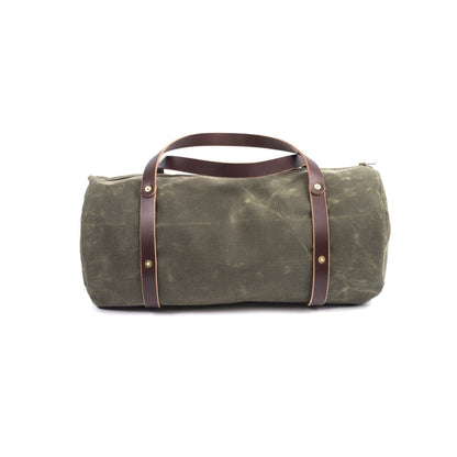 WILLIAM WAXED CANVAS WEEKENDER DUFFLE BAG