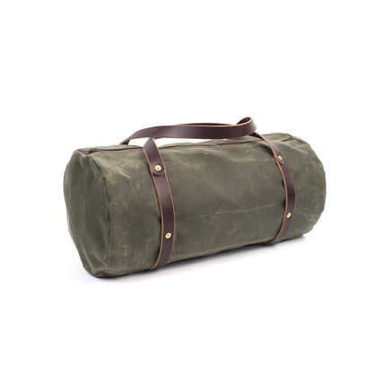 WILLIAM WAXED CANVAS WEEKENDER DUFFLE BAG