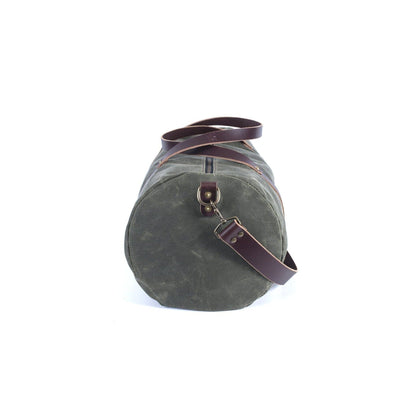 WILLIAM WAXED CANVAS WEEKENDER DUFFLE BAG