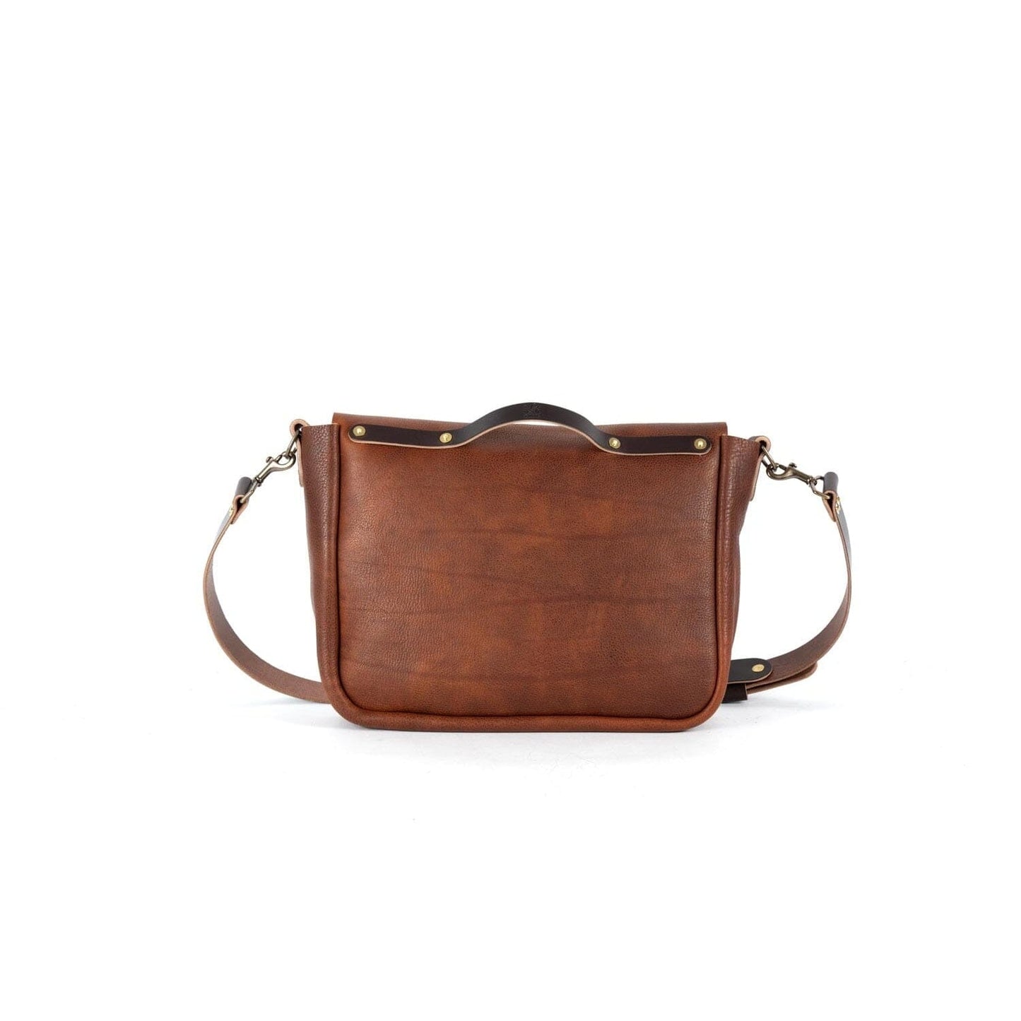 STEPHEN LEATHER MESSENGER BAG - SMALL