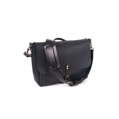 STEPHEN LEATHER MESSENGER BAG