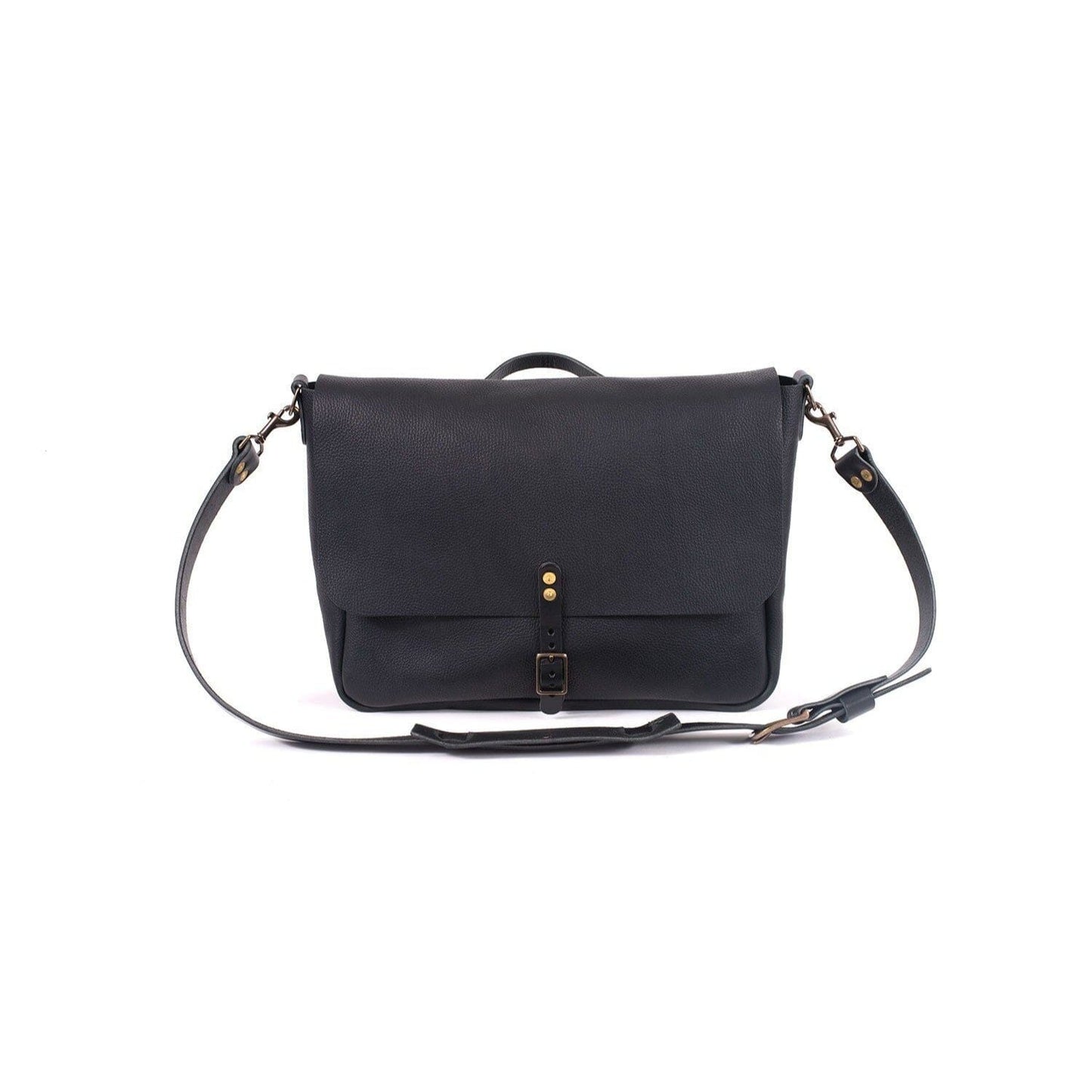 STEPHEN LEATHER MESSENGER BAG