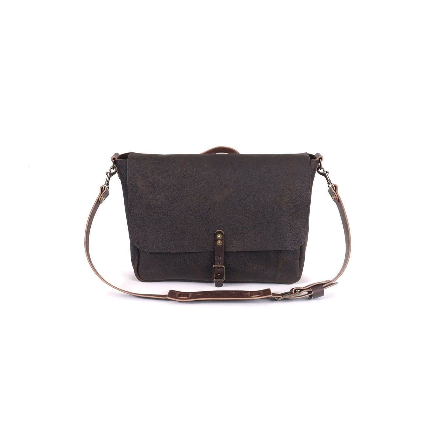 STEPHEN LEATHER MESSENGER BAG