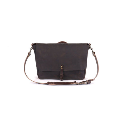 STEPHEN LEATHER MESSENGER BAG